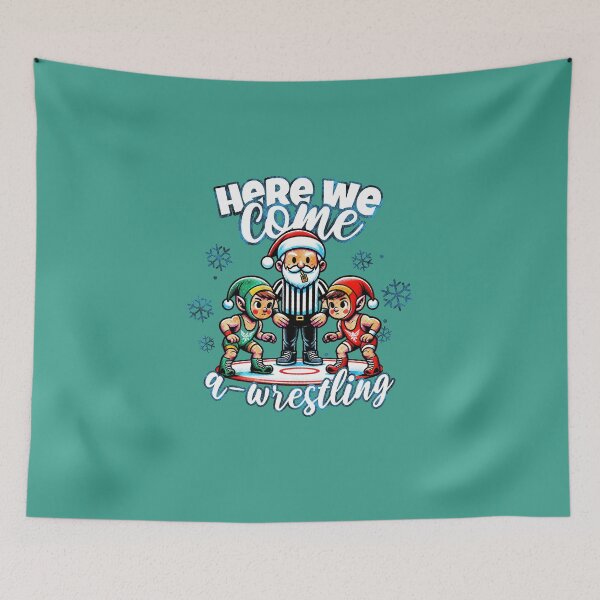 Item preview, Here We Come a-Wrestling designed and sold by quiggleton.