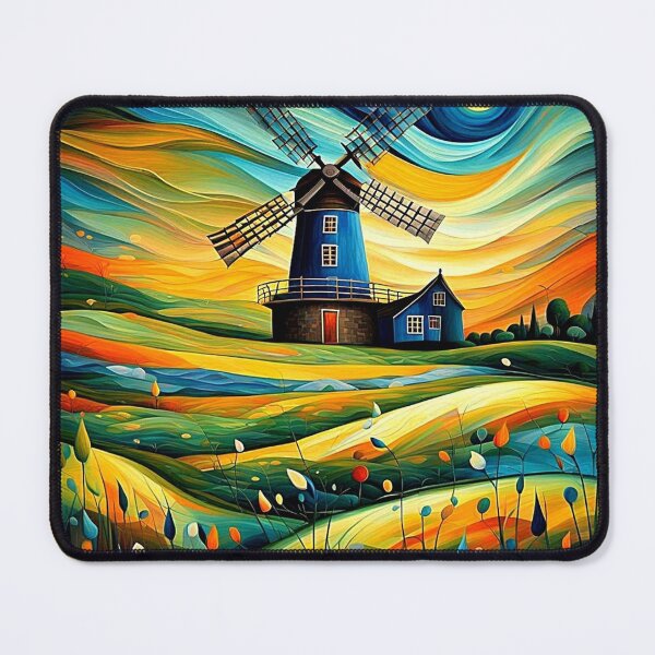 Item preview, Windmill at night 8 designed and sold by George Hutton Hunter.