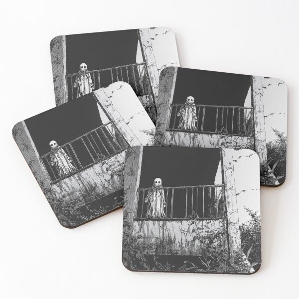 Item preview, Beneath the Costume  – black and white horror manga anime  designed and sold by ForsakenFrames.
