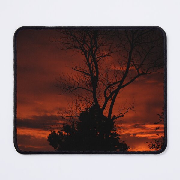 Item preview, solitary tree in sunset designed and sold by PinkiesPictures.