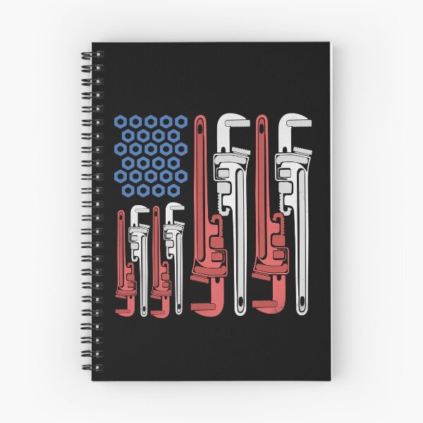 Item preview, Plumber American Flag Pipe Wrench 4th Of July Plumbing designed and sold by DSWShirts.