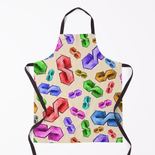 Item preview, Cool S - colorful pattern - light background designed and sold by Themys24.