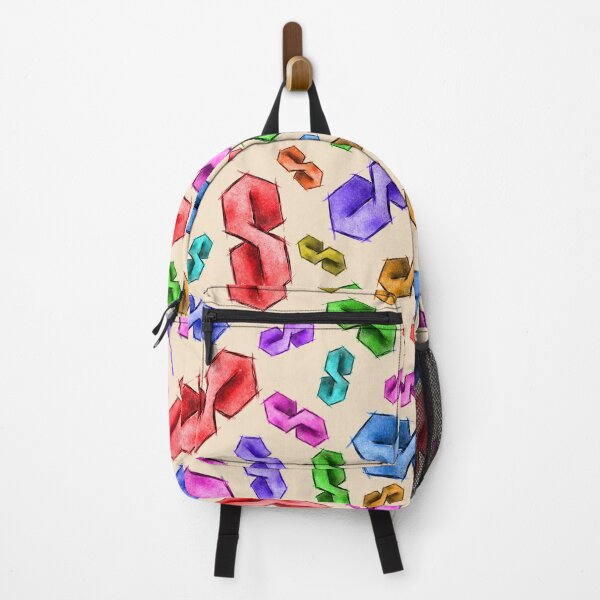 Item preview, Cool S - colorful pattern - light background designed and sold by Themys24.