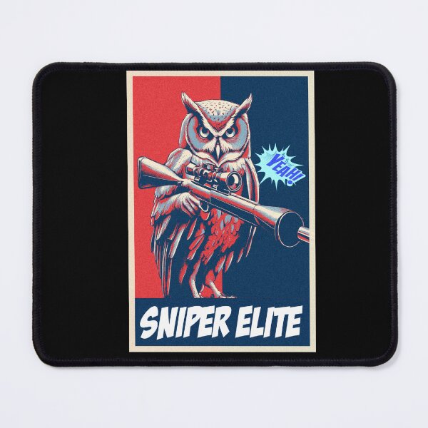 Item preview, Sniper Owl Funny Comic designed and sold by TrueArtsStore.