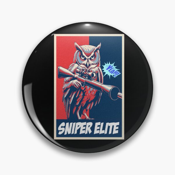 Item preview, Sniper Owl Funny Comic designed and sold by TrueArtsStore.