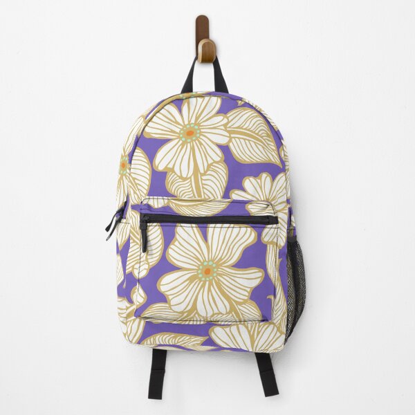 Item preview, Hand Drawn Purple Tropical Flower Swirl Pattern designed and sold by schorrnuff.