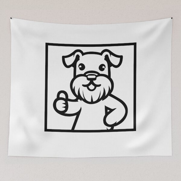 Item preview, Me gusta el schnauzer designed and sold by DogGarden.