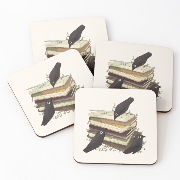 Item preview, Old Books and crows   designed and sold by Mayarart.