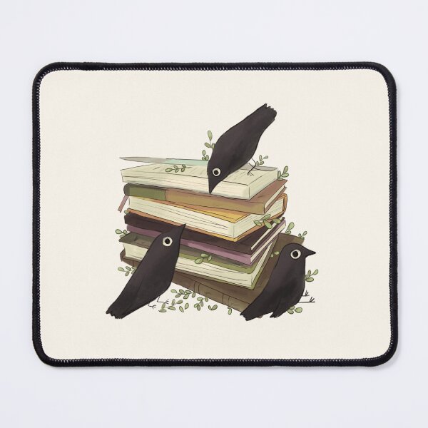 Item preview, Old Books and crows   designed and sold by Mayarart.