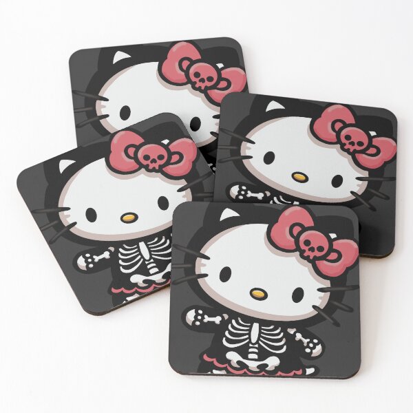 Item preview, Skeleton Kitty Halloween  designed and sold by Gabrielle Lawrence.