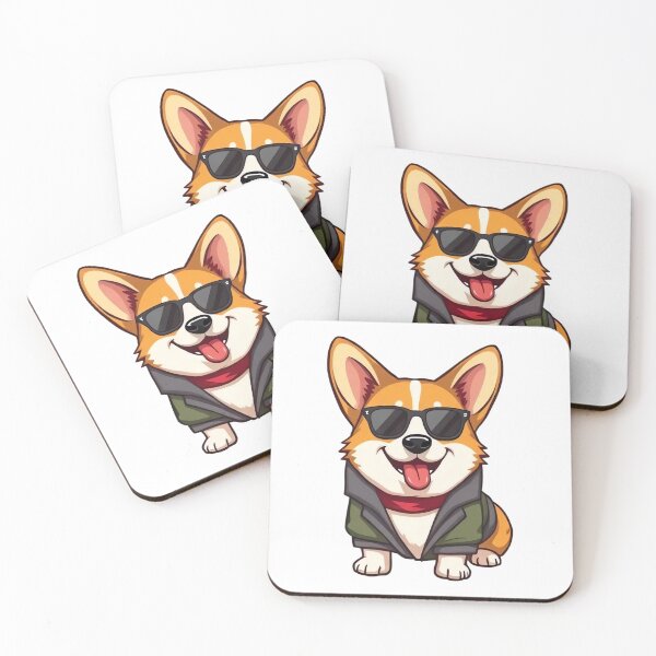 Item preview, Stylish Corgi Vibes designed and sold by EpicPaws.