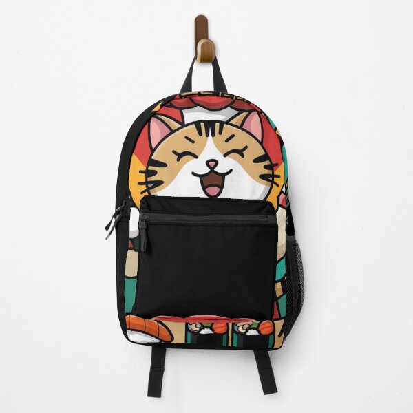 Item preview, Cute Cat and Sushi Sticker designed and sold by FlawlessDraft.