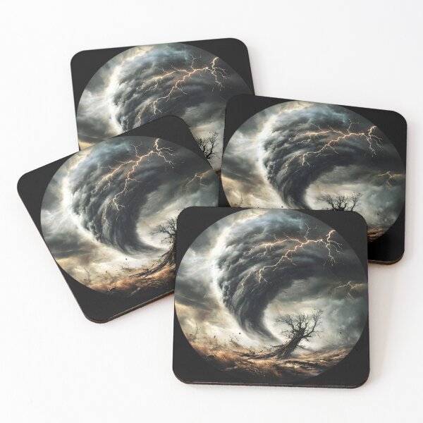 Item preview, Tornado of Turmoil designed and sold by AI-Only Creations.
