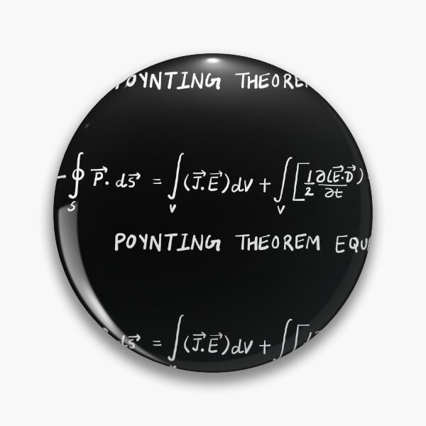 Item preview, Poynting Theorem Equation Electrodynamics designed and sold by Preety Padhiyar.