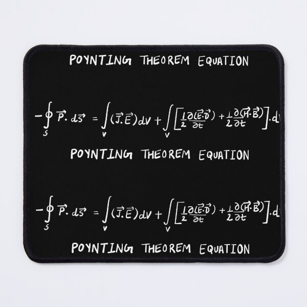 Item preview, Poynting Theorem Equation Electrodynamics designed and sold by Preety Padhiyar.