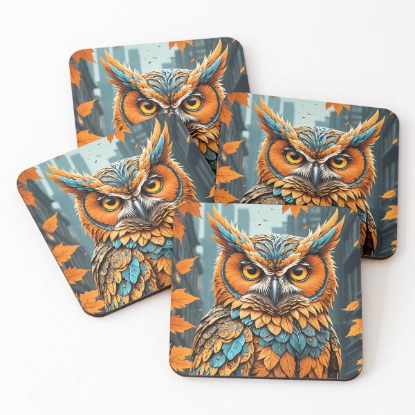 Item preview, Autumn Owl, Ai Generated Art  designed and sold by ACC .