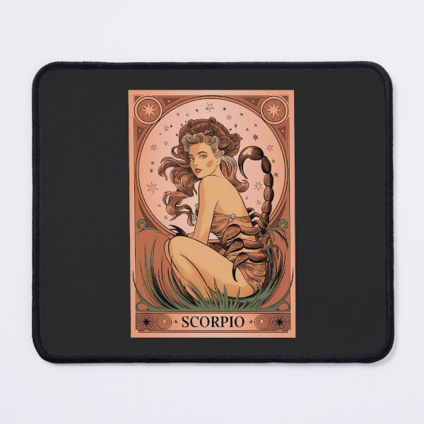 Item preview, Zodiac Goddesses in Vintage Art Nouveau Style - Scorpio II designed and sold by Annova-Art.