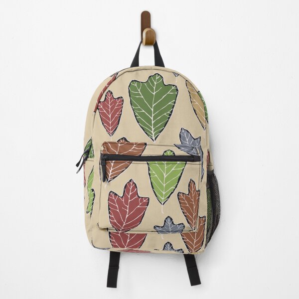 Item preview, Light Frost Hand Drawn Fall Leaves Pattern designed and sold by schorrnuff.