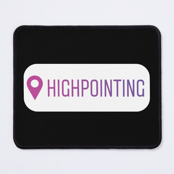 Item preview, Highpointing Geotag designed and sold by orlumbuspirate.