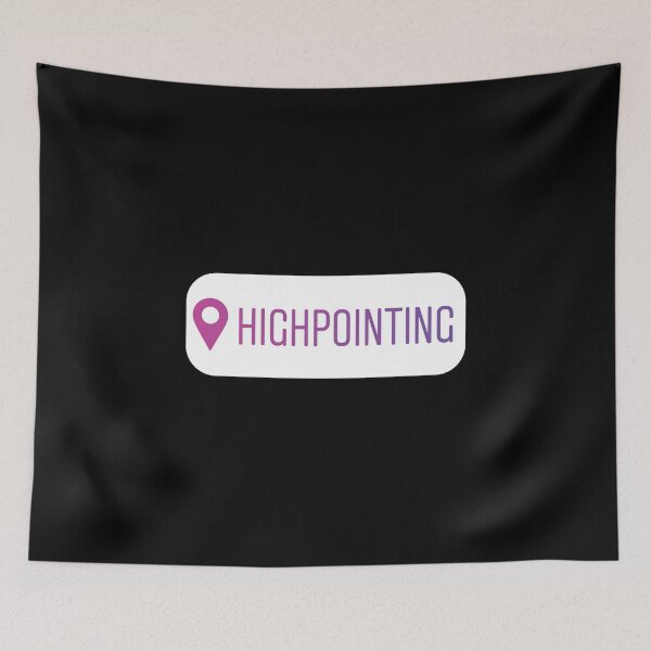 Item preview, Highpointing Geotag  designed and sold by orlumbuspirate.