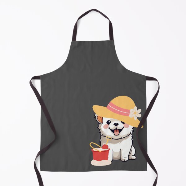 Item preview, Cute yellow hat dog pattern designed and sold by Phatsiyaporn Suksai.