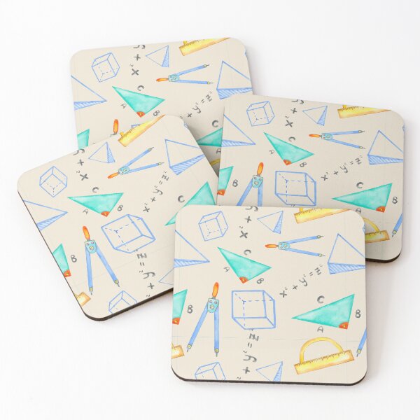 Item preview, Math Pattern designed and sold by HematiteDesign.