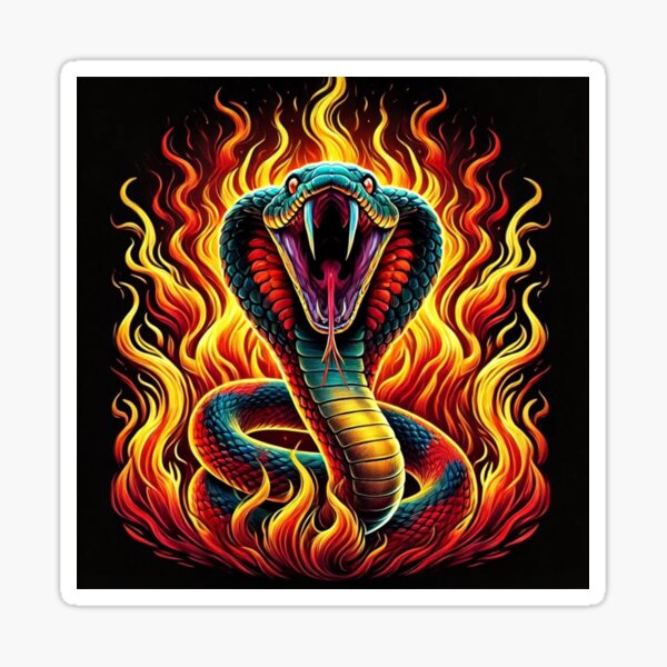 Item preview, Fire Snake - Cobra 3 designed and sold by Sunrise427.