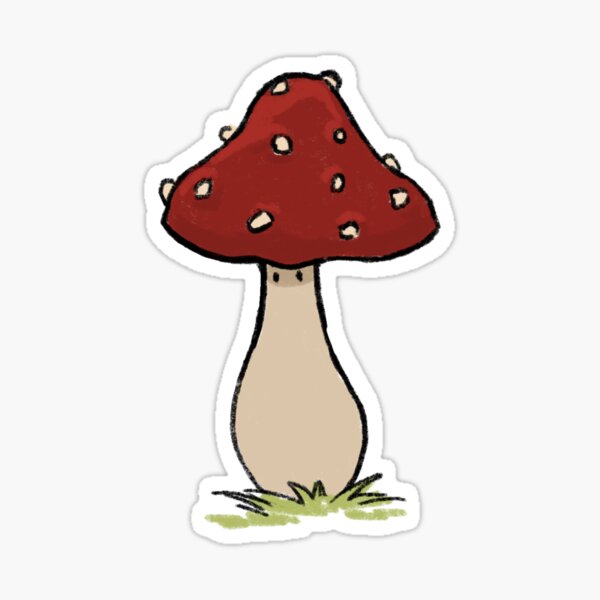 Item preview, Matching mushroom no 2 designed and sold by Roobix-Art.