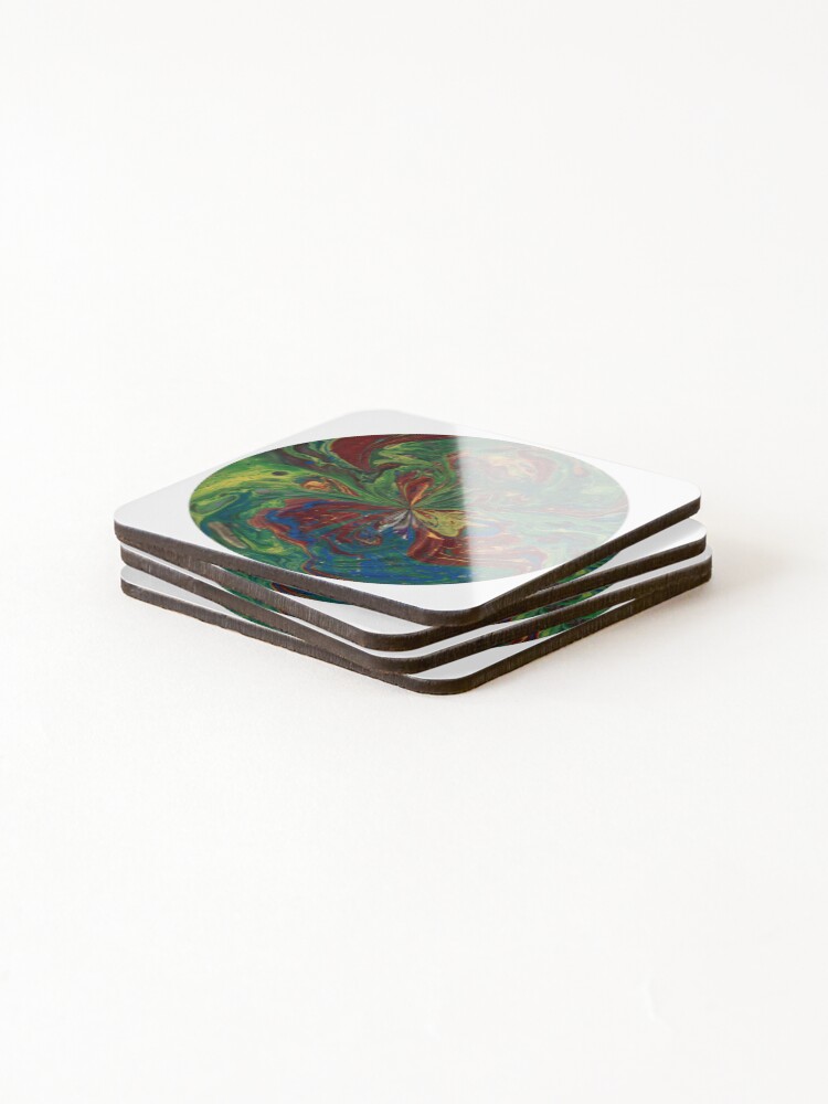 Thumbnail 4 of 5, Coasters (Set of 4), Compatible Flow (Implode) designed and sold by HOGHD.