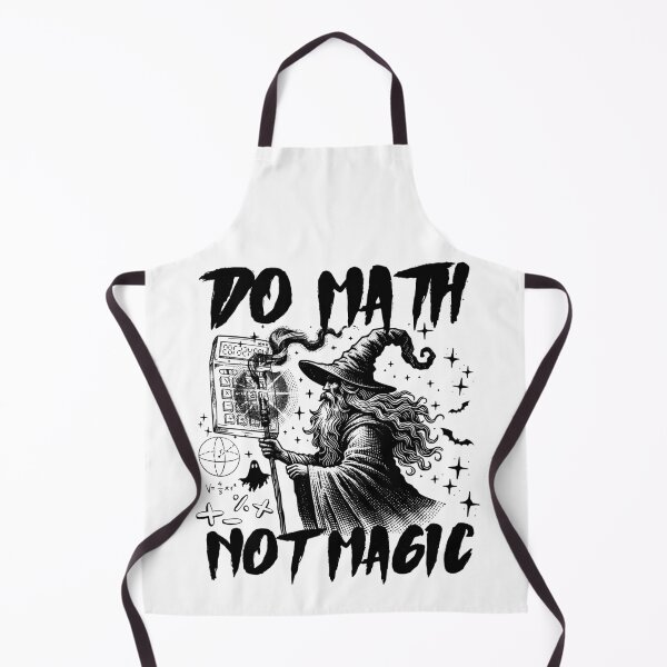 Item preview, Black Themed Do Math Not Magic Funny Math Teacher Student Halloween Spooky Season Gifts Men Women Matching designed and sold by LittleZea.