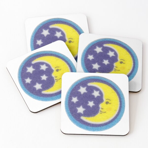 Item preview, Vintage Smiling Moon and Stars designed and sold by Ari C.