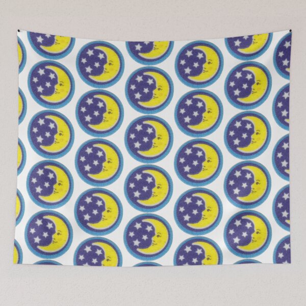 Item preview, Vintage Smiling Moon and Stars designed and sold by Ari C.