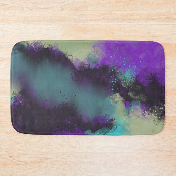 Item preview, Funky Situation - Purple Blue Green Abstract designed and sold by Joey Santiago.