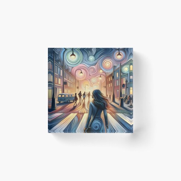 Don't look back in anger - Oasis Acrylic Block