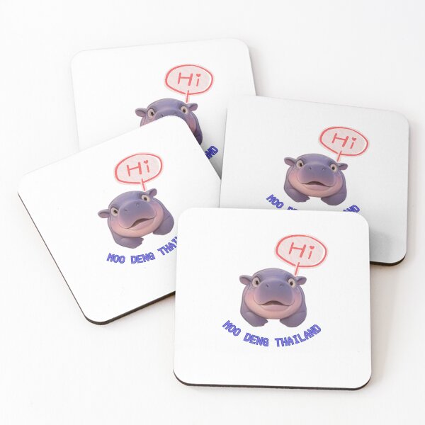 Item preview, Moo Deng is a female pygmy hippopotamus designed and sold by PattyShop888.