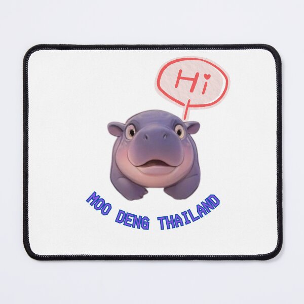 Item preview, Moo Deng is a female pygmy hippopotamus designed and sold by PattyShop888.