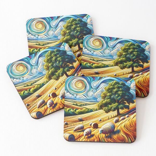Sketch for summer - The Duritti Column Coasters (Set of 4)