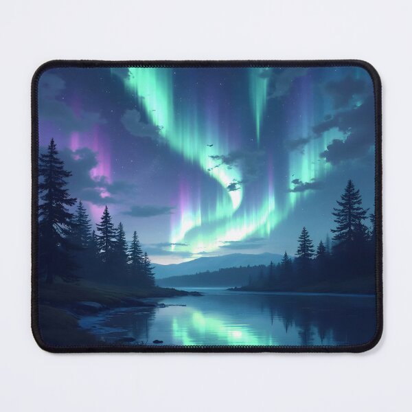 Item preview, Aurora Borealis Night Sky designed and sold by Wishme Works.