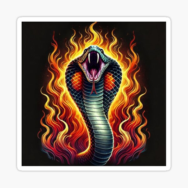 Item preview, Fire Snake - Cobra 2 designed and sold by Sunrise427.