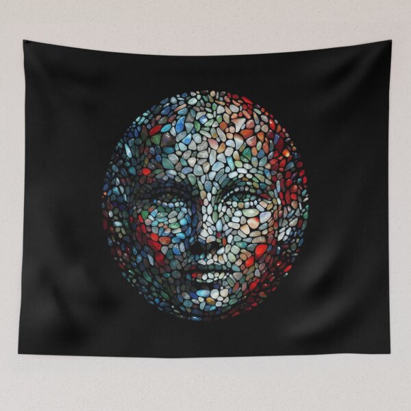 Item preview,  Colorful Gemstone Face Art designed and sold by pumsquare.