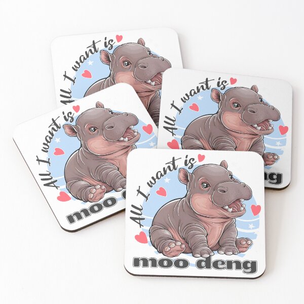 Item preview, Moo Deng designed and sold by VariousGoodies.