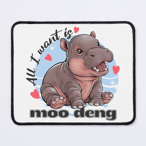 Item preview, Moo Deng designed and sold by VariousGoodies.