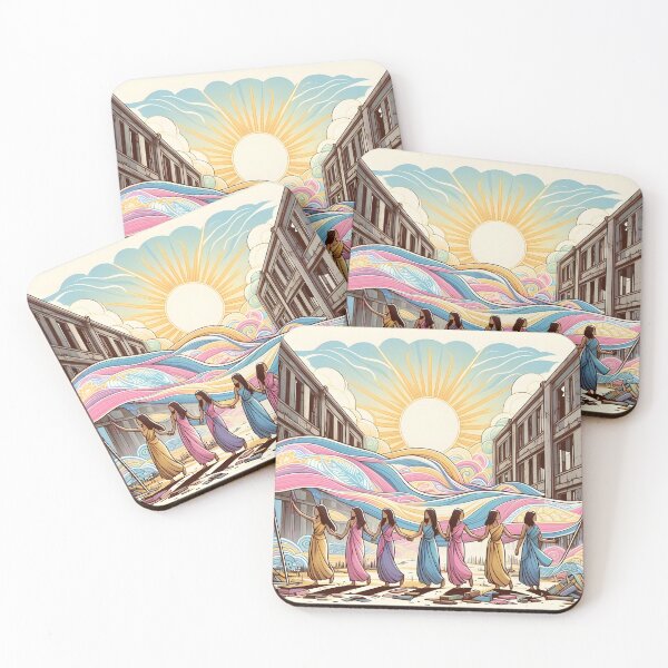 Miss Sarajavo - U2 and Pavarotti Coasters (Set of 4)