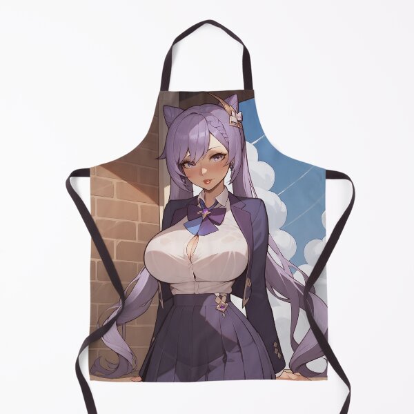 Item preview, Cute Schoolgirl with Lavender Hair designed and sold by WaifuBrowser.