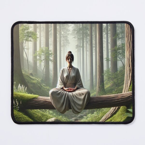 Item preview, Meditación en el bosque designed and sold by ValerieStOnge.