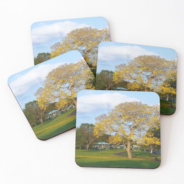 Item preview, Yellow tree in the park designed and sold by Autumn Hahn.