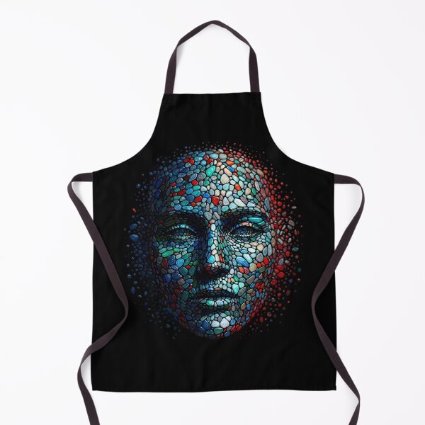Item preview, Mosaic Face Art – Abstract Expression designed and sold by pumsquare.