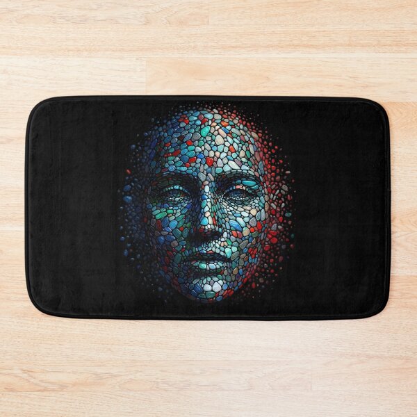 Item preview,  Mosaic Face Art – Abstract Expression designed and sold by pumsquare.