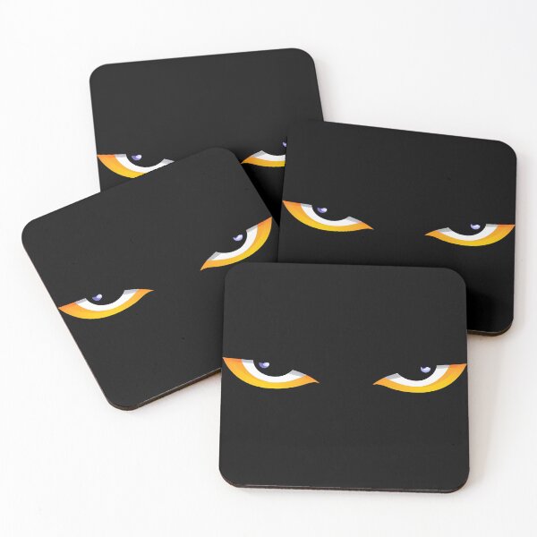Item preview, Glowing Ghost Eyes – Spooky Halloween Art designed and sold by cabana.space.