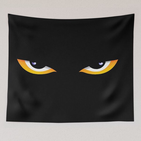 Item preview, Glowing Ghost Eyes – Spooky Halloween Art designed and sold by cabana.space.